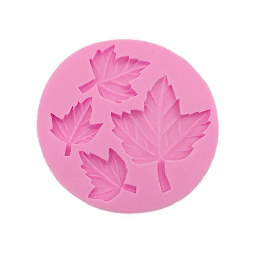 Generic Silicone Fondant Sugarcraft Mould Maple Leaves Mold Cake Decorating Tool N2