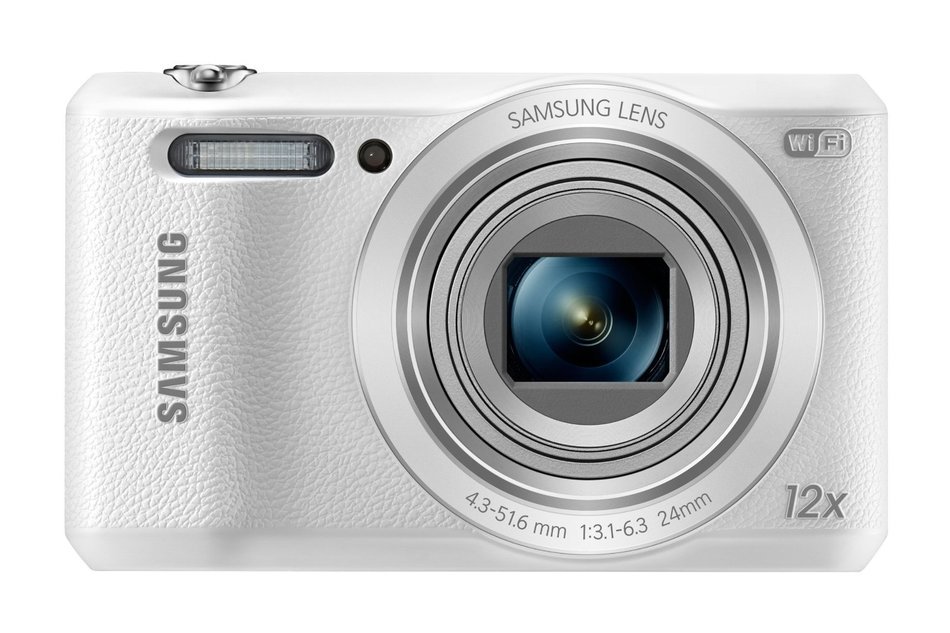 Samsung WB35F 16.2MP Smart WiFi & NFC Digital Camera with 12x Optical Zoom and 2.7" LCD (Black) N23