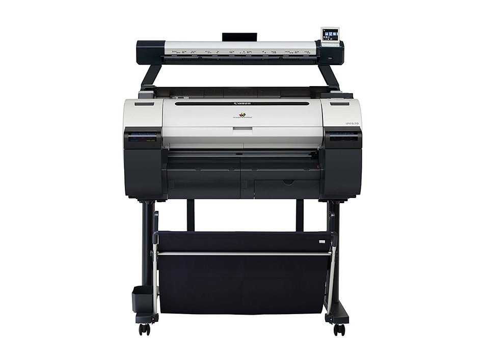 Canon imagePROGRAF iPF670 MFP L24 Color InkJet Printer Plotter Scanner Copier iPF670MFP