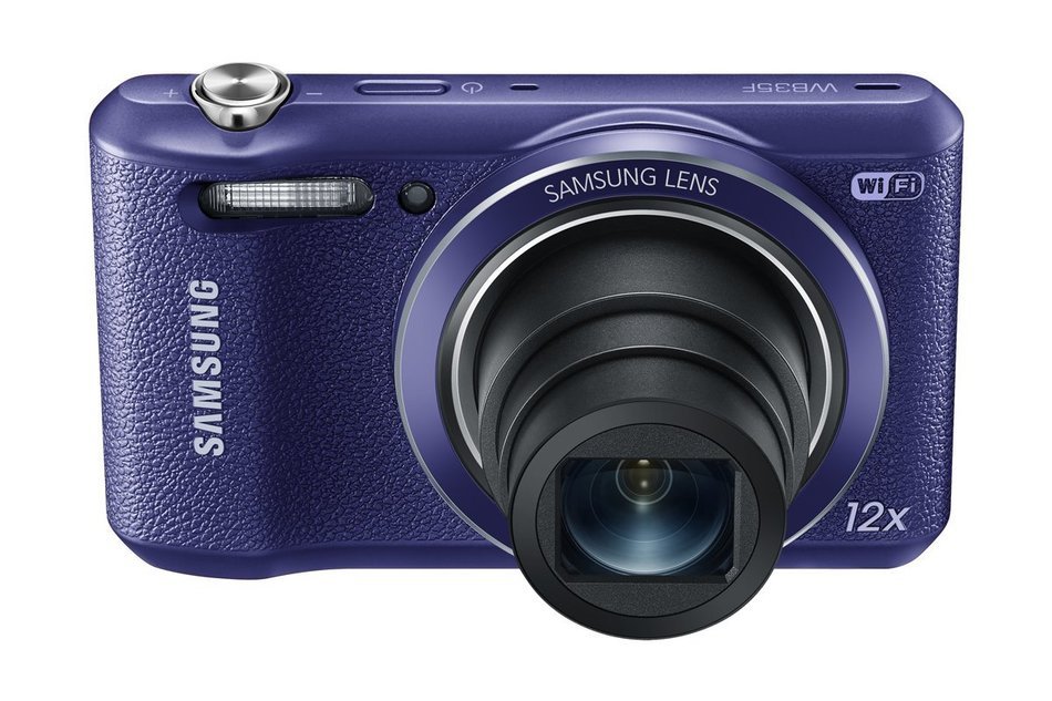 Samsung WB35F 16.2MP Smart WiFi & NFC Digital Camera with 12x Optical Zoom and 2.7" LCD (Black) N25