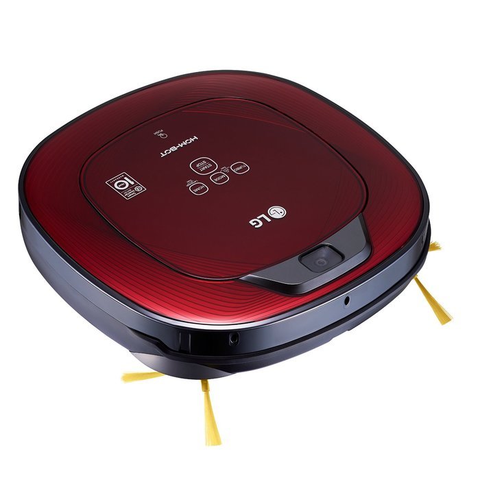 LG Hom-Bot Square Robotic Vacuum quietly cleans every corner of your home (VR65502LV)