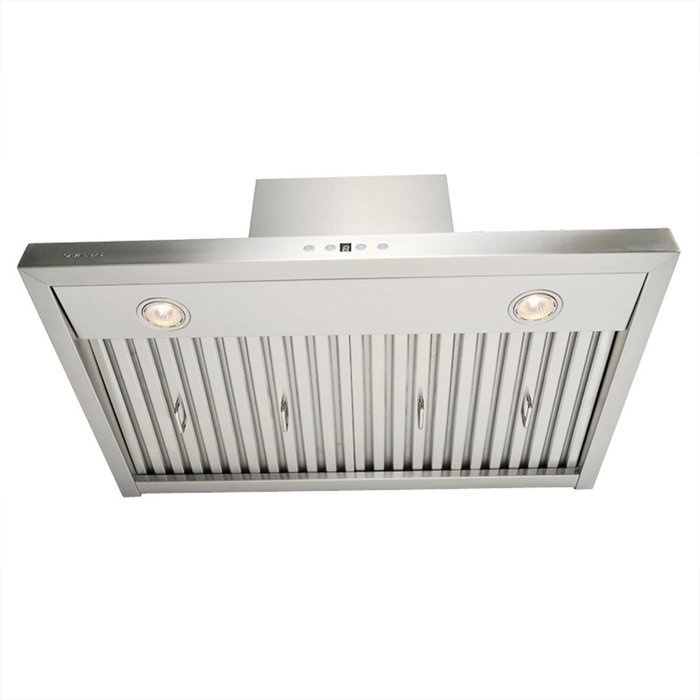 CAVALIERE 30" Wall Mounted Stainless Steel Kitchen Range Hood 860 CFM AP238-PSL-30 N5