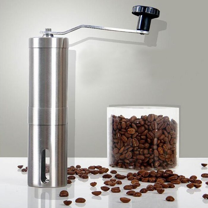 MYT &reg; Portable Stainless Manual Coffee Grinder , Coffee Bean Grinder Manual Grinder for Coffee Bean Spices/Papper