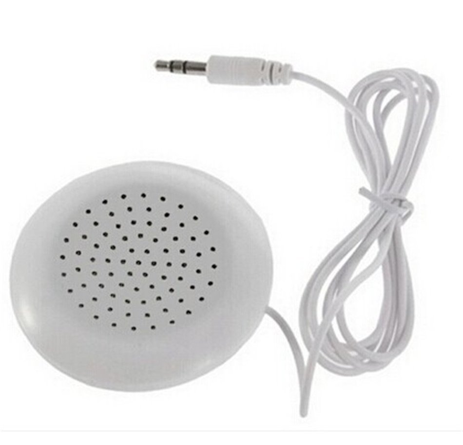 Z-Standby Mini 3.5mm Pillow Speaker for Mp3 / Mp4 Music Player Color White