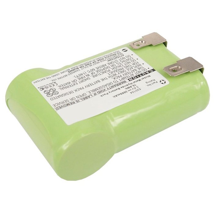 2x Exell Ni-MH 3.6V Battery Fits AEG Junior 3000 Handheld Vacuums Replace 520104 N2