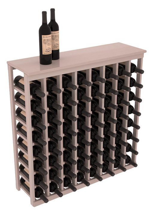 Wine Racks America Redwood Tasting Table + Solid Top. 13 Stains to Choose From! N2