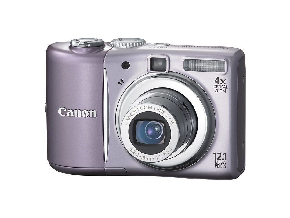 Canon PowerShot A1100IS 12.1 MP Digital Camera with 4x Optical Image Stabilized Zoom and 2.5-inch LCD (Blue) (... N10