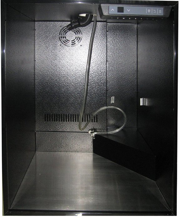 Beer Meister dual tower with black door kegerator- Premium Series N2