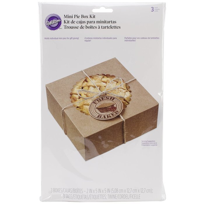 Wilton Mini Pie Box Gifting Kit, Autumn, 2 by 5 by 5-Inch