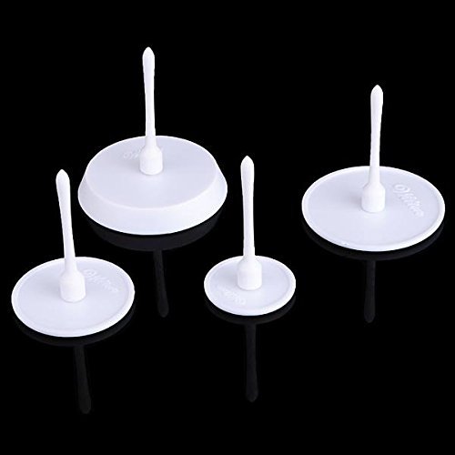 4pcs Cupcake Stand Icing Cream Flower Decorating Nail Set N9