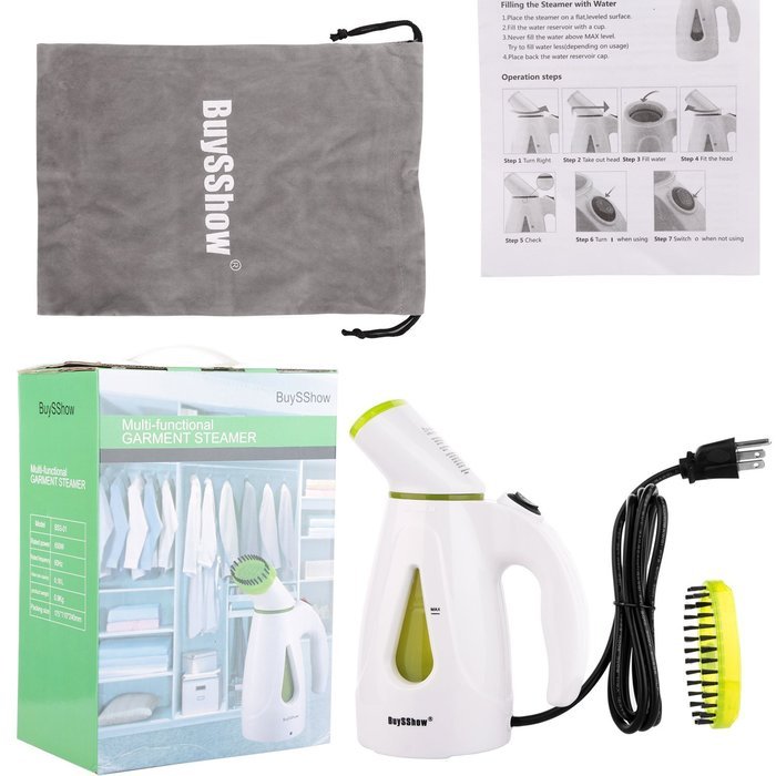 BuySShow Multi-functional Portable Garment Steamer,Mini Travel Steamer,Fabric Steamer, Face steamer,Humidifier... N3