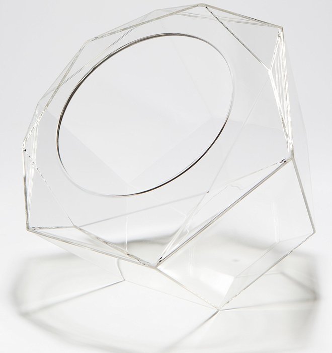 Nespresso Cube Plexiglass Capsule Pod Holder, Clear Dispenser, Storage Solution for Nespresso Machines - Fits... N2