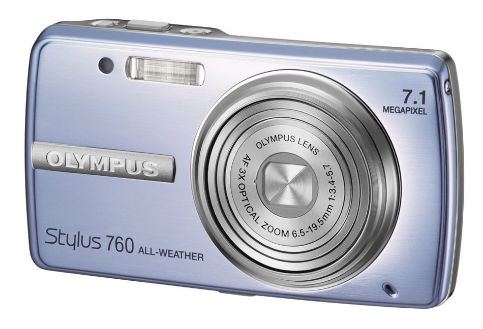 Olympus Stylus 760 7.1MP Digital Camera with Dual Image Stabilized 3x Optical Zoom (Pink) N12