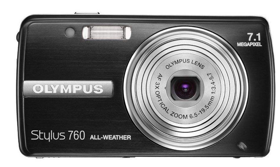 Olympus Stylus 760 7.1MP Digital Camera with Dual Image Stabilized 3x Optical Zoom (Pink) N13