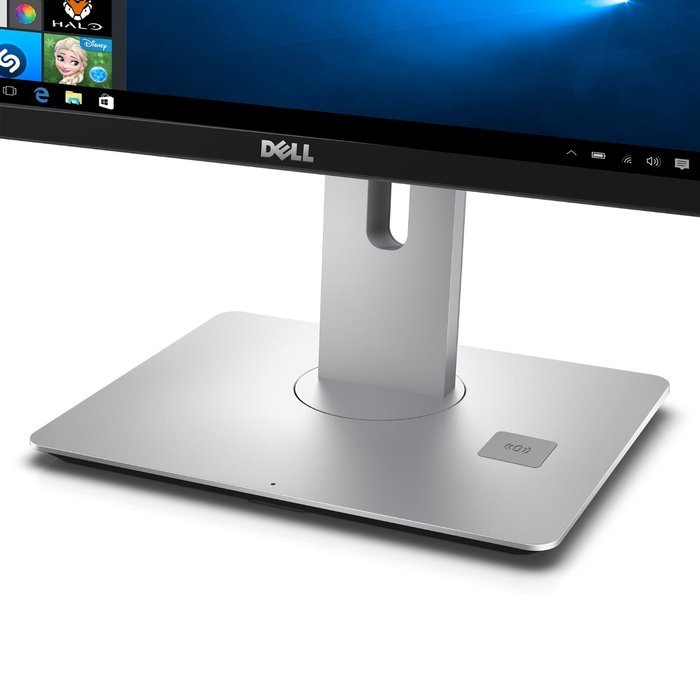 Dell Ultrasharp U2417HJ 23.8" Screen LCD Monitor with Wireless Charging Stand N2
