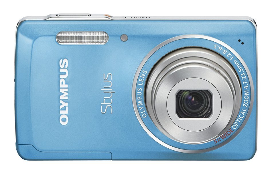 Olympus Stylus 5010 14 MP Digital Camera with 5x Wide Angle Dual Image Stabilized Zoom and 2.7-Inch LCD (Titanium... N5