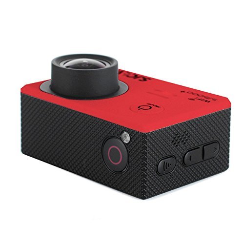 SJCAM SJ5000 Plus 16MP WiFi Action HD Camera Ambarella A7LS75 Waterproof - Red N4
