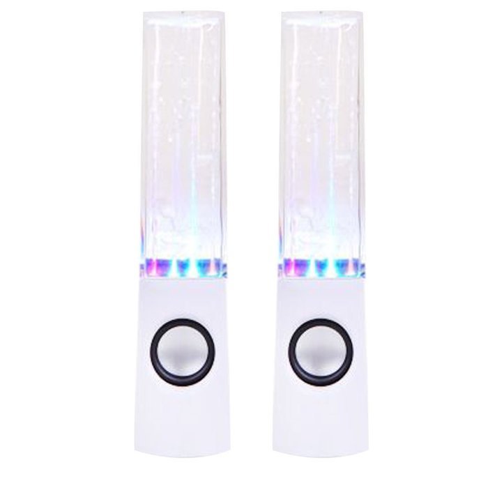 LED Light Dancing Water Show Music Fountain Bass Shock Speakers Amplifier Audio Player For Phones Computer Laptop... N4