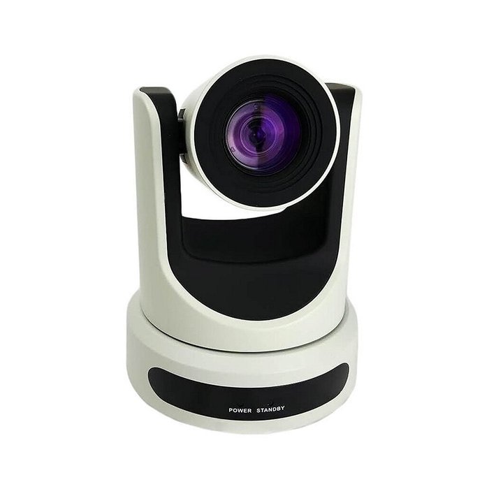 PTZOptics PT12X-USB | 12X Optical Zoom 1080p HDMI USB 3.0 IP CVBS Outputs Pan Tilt Zoom Camera White
