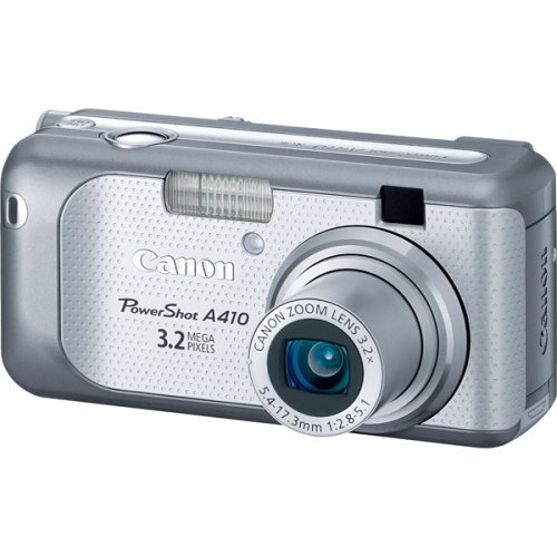 Canon powershot a410 3 2mp digital camera with 3 2x optical zoom old