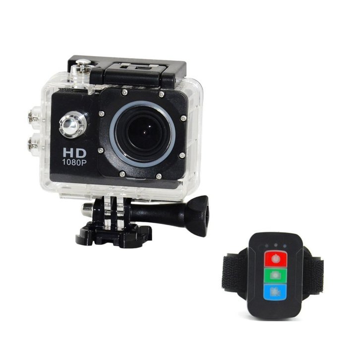 Relee Remote Controller 170 Degree Hd 1080p 2.0 Inch Digital Cam Video Underwater Camcorder Action Camera Sports... N4