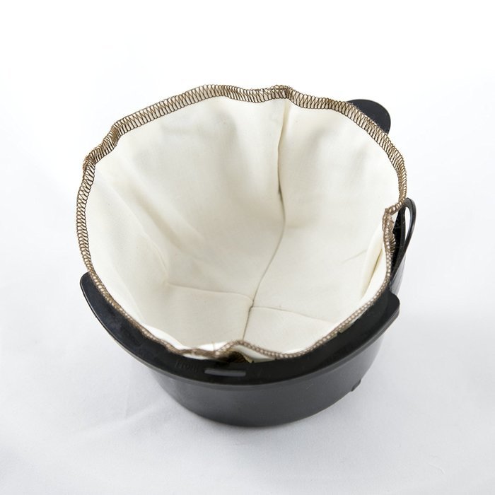 CoffeeSock Basket 6-12 cup- GOTS Certified Organic Cotton Reusable Coffee Filters. N2