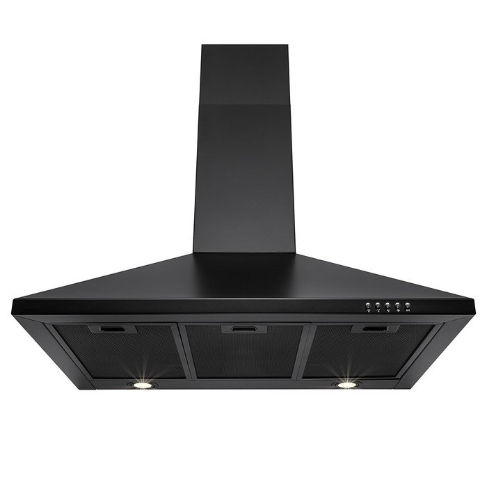 FIREBIRD 30" Wall Mount Black Stainless Steel Push Button Touch Control Kitchen Vent Cooking Fan Range Hood w/... N7