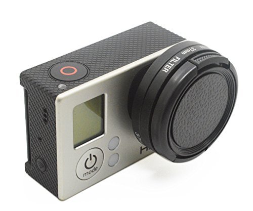 ProGear 37mm UV Filter And Lens Cover Set For GoPro Hero 3+ or 3
