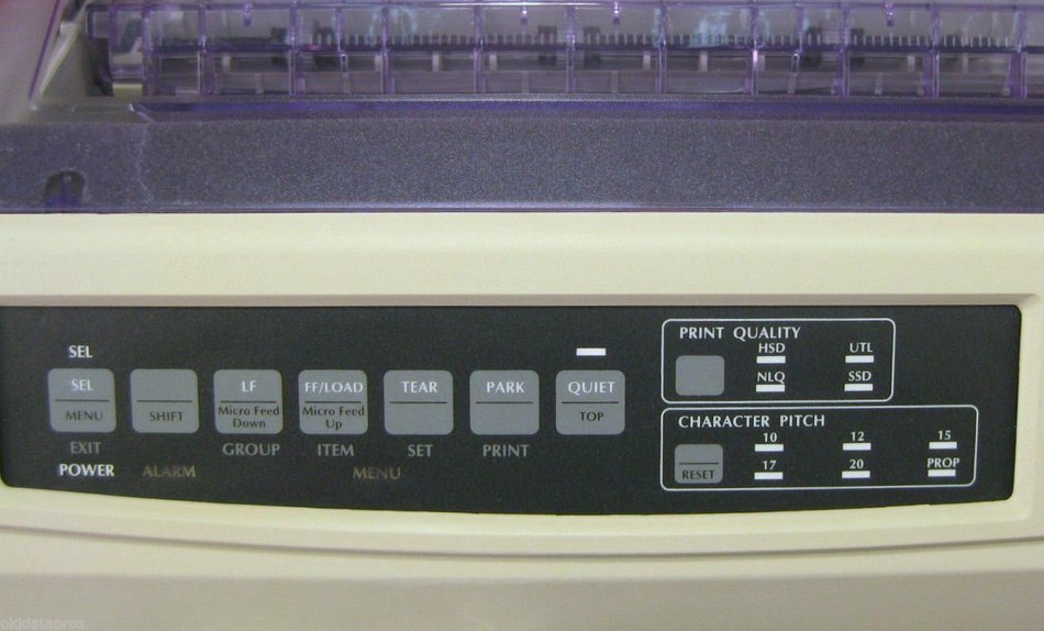 Oki MICROLINE 321 Turbo/N Dot Matrix Printer. ML321 TURBO/N 9PIN WIDE 435CPS PAR USB ENET 120V EPSON IBM DOT.... N3