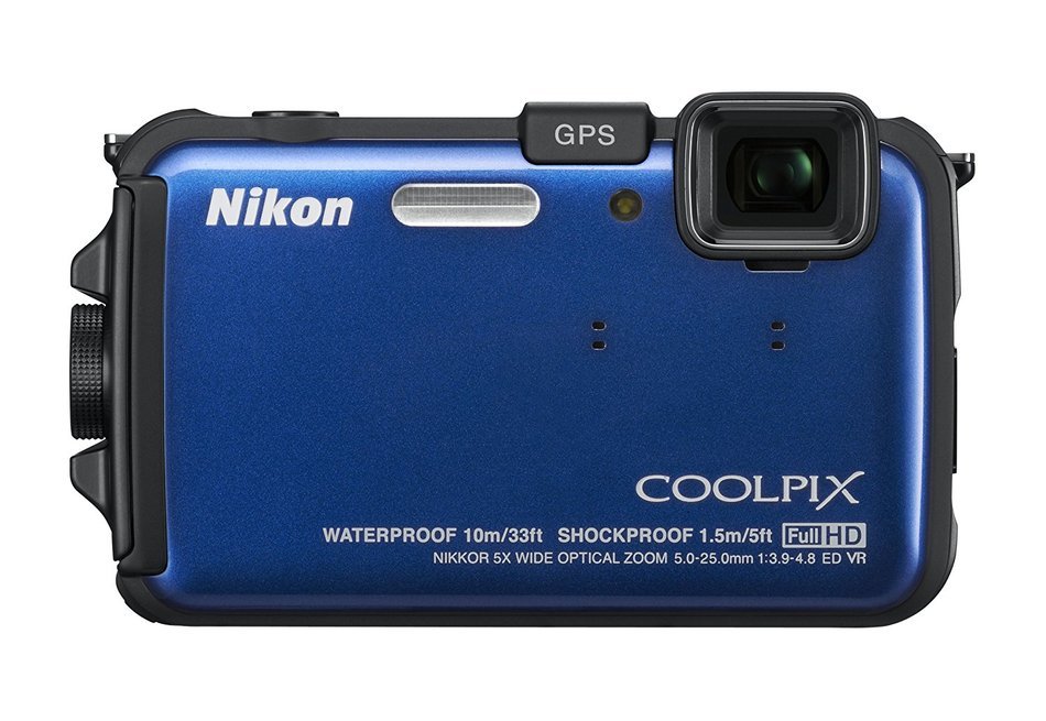 Nikon COOLPIX AW100 16 MP CMOS Waterproof Digital Camera with GPS and Full HD 1080p Video (Camouflage) (OLD MODEL) N13