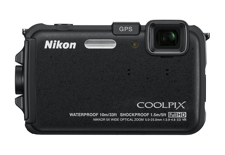 Nikon COOLPIX AW100 16 MP CMOS Waterproof Digital Camera with GPS and Full HD 1080p Video (Camouflage) (OLD MODEL) N14