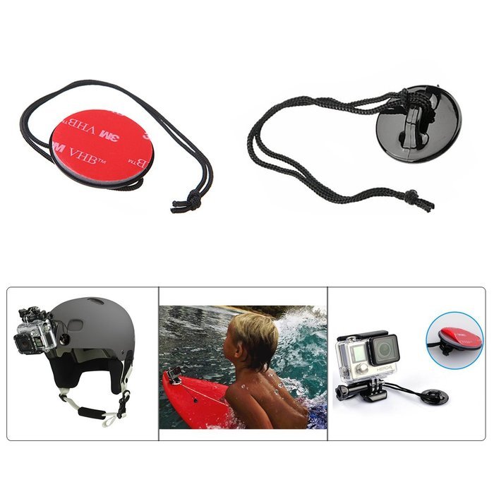 Fantaseal 30-in-1 Comsuptive Action Camera Accessories Kit for GoPro Hero4 /3+/3/ Session SJCAM DBPOWER Helmet... N21