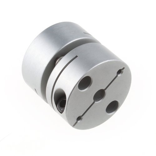 RioRand CNC 12x12.7mm Motor Shaft Coupler 12mm to 12.7mm Flexible Couplings OD 34x32mm N2