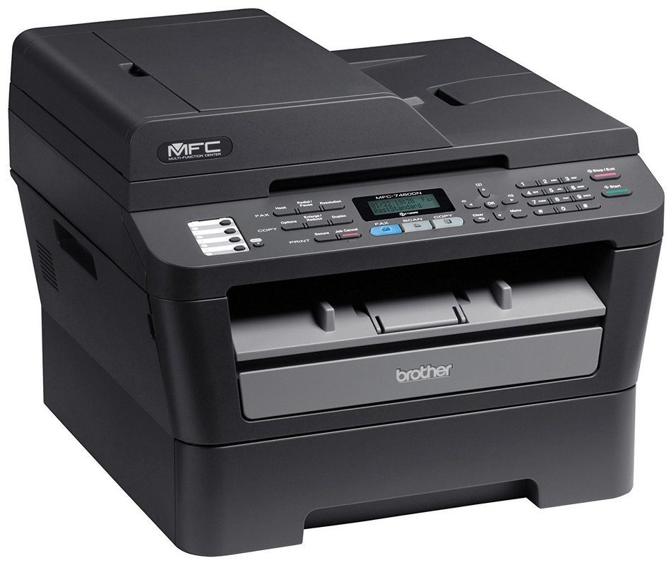 Brother EMFC7460DN Refurbished Monochrome Printer with Scanner, Copier and Fax N2