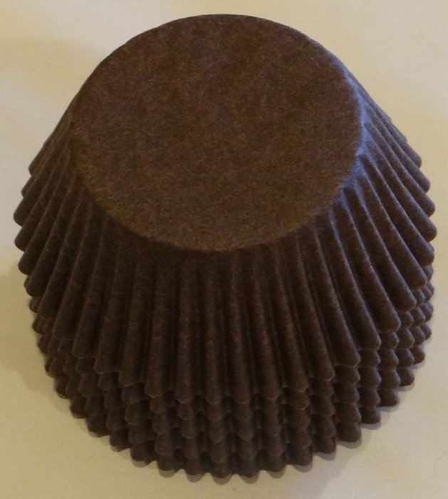 50 Brown Cupcake Liners Baking Cups STANDARD SIZE BC-30-50