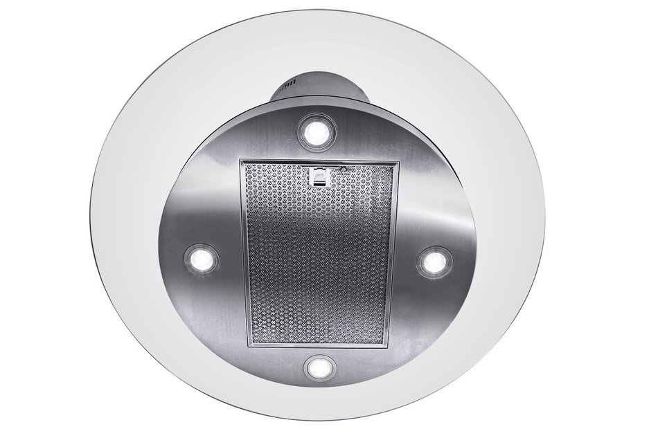 FIREBIRD 30" Island Mount Stainless Steel Tempered Glass Touch Control Powerful Kitchen Vent Cooking Fan Range... N7
