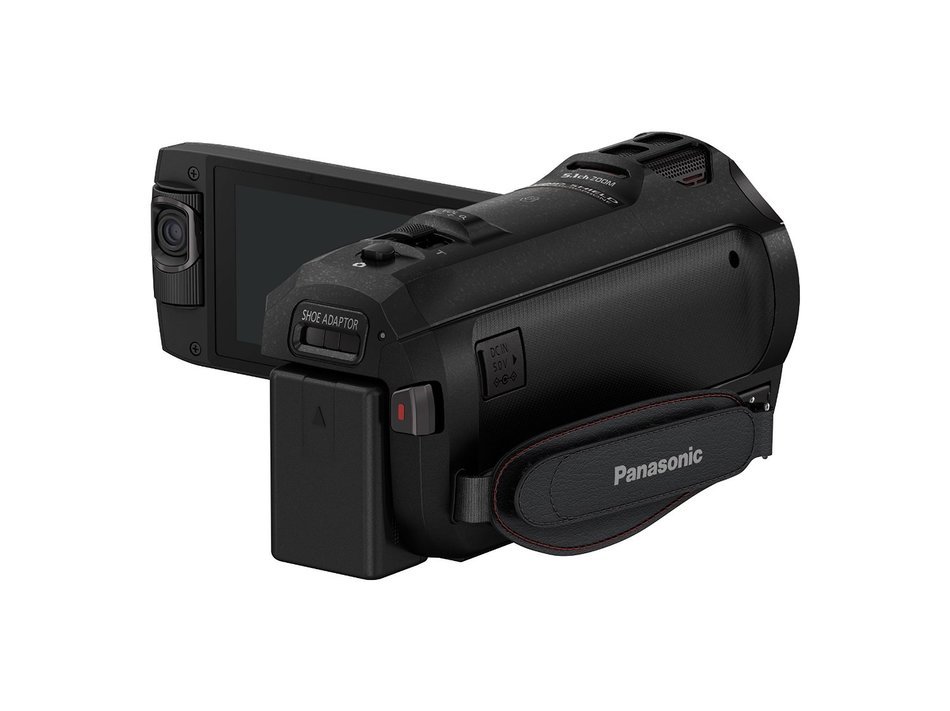 Panasonic HC-WX970K 4K Ultra HD Camcorder, Built-in Twin Video Camera (PIP) on LCD, 5.1 Audio (Black) (Discontinued... N10