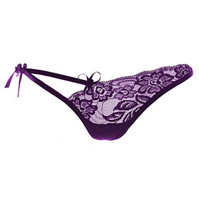 Underpants ，Beautyvan Comfortable Women Lingerie Lace G-String Panty Briefs Knickers Underwear (Red) N3