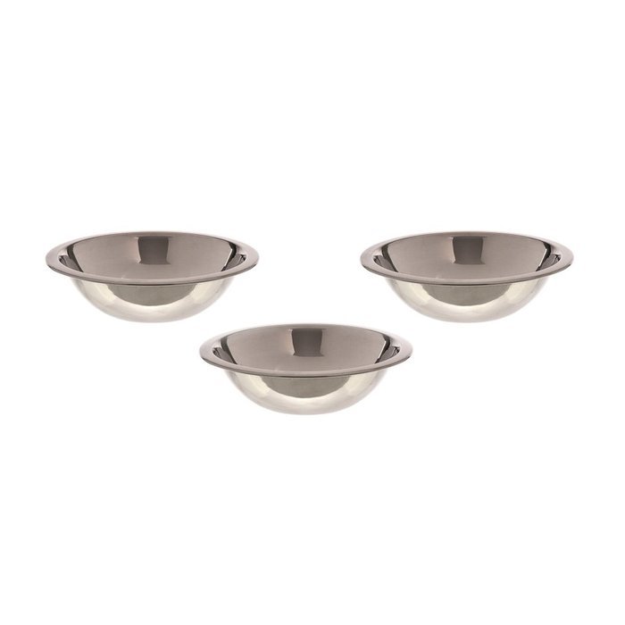 Gelatin Art Tools Bowl 3pcs/set Stainless Steel 3d Jelly Cake Tools Bowl 3/4 Qt N3