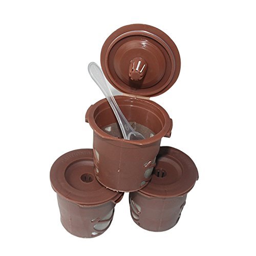 Generic 3PCS Fashion Reusable Pod K-Cup Single Cup Solo Coffee Filter Capsule