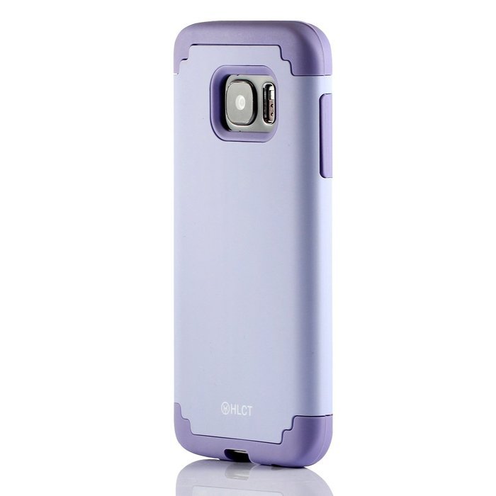 Galaxy S7 Case, HLCT Slim Hybrid Soft Interior Silicone Hard PC Back Dual-Layer Case for Samsung Galaxy S7 (2016... N15