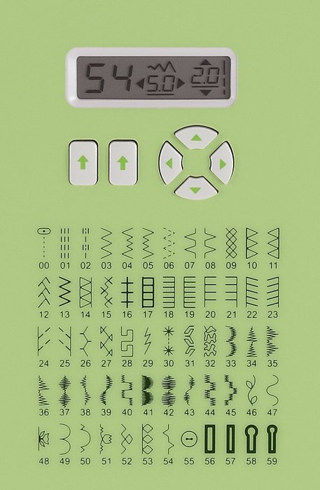 SINGER Factory Serviced 5400 Fashion Mate 60-Stitch Electronic Sewing Machine with 4 Buttonhole Styles and Variable... N9