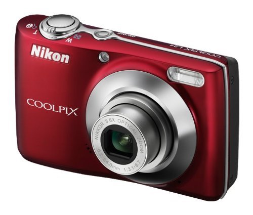 Nikon COOLPIX L24 14 MP Digital Camera with 3.6x NIKKOR Optical Zoom Lens and 3-Inch LCD (Silver) (OLD MODEL) N12