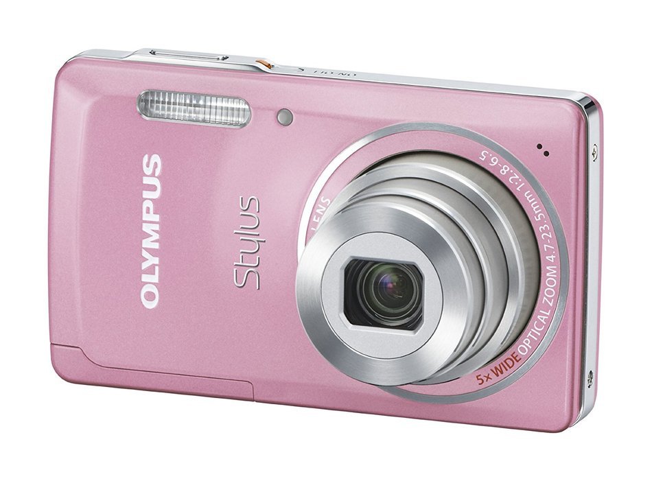 Olympus Stylus 5010 14 MP Digital Camera with 5x Wide Angle Dual Image ...