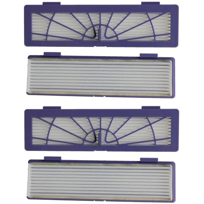 Canserin 4PC Filter + 1PC Vacuum Cleaning Robots Side Brushes Replacement for Neato Botvac 70e 75 80 85 N2