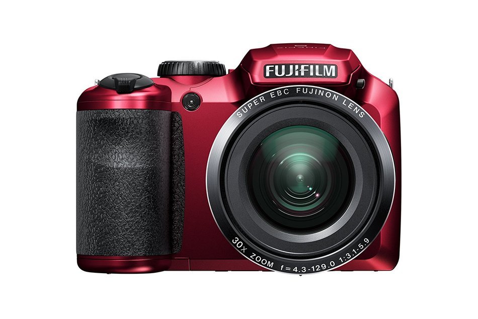 Fujifilm FinePix S4800 16MP Digital Camera with 3-Inch LCD (Red) N2
