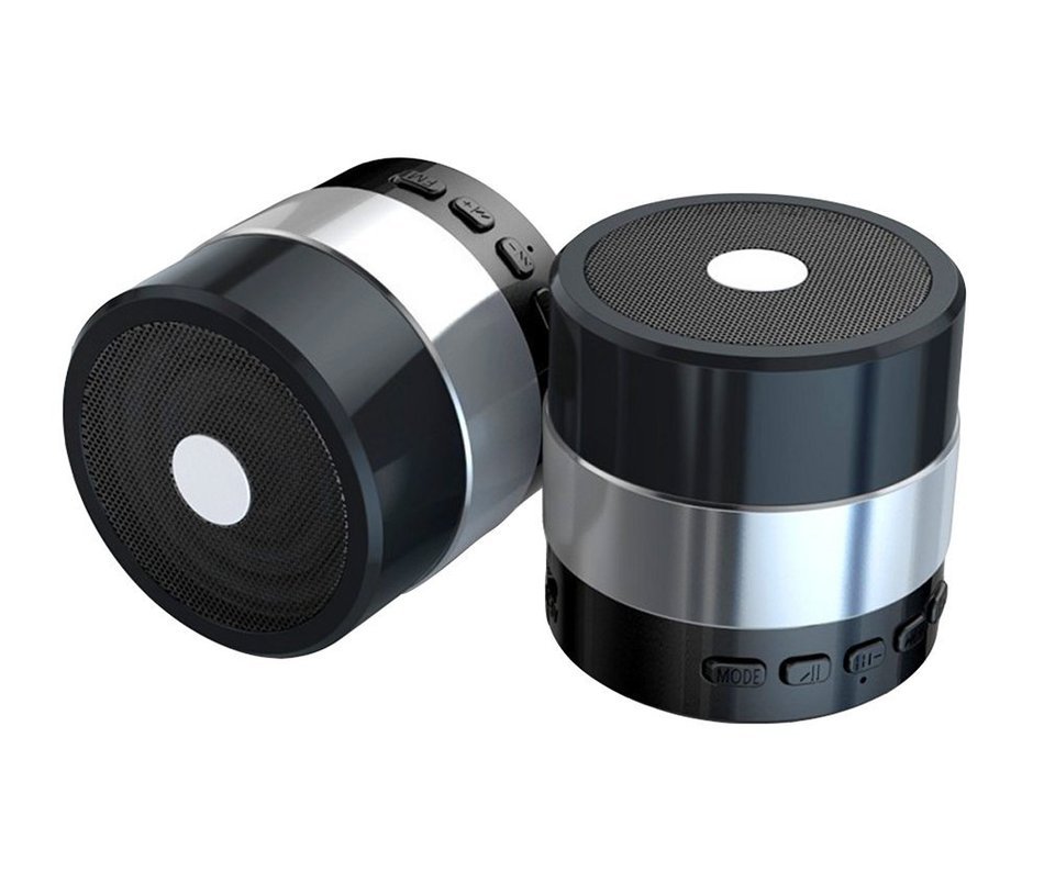Deli Mini Bluetooth Lound Speaker - Portable Multimedia Speaker Wireless Stereo Soundbox Handsfree Subwoofer Built...