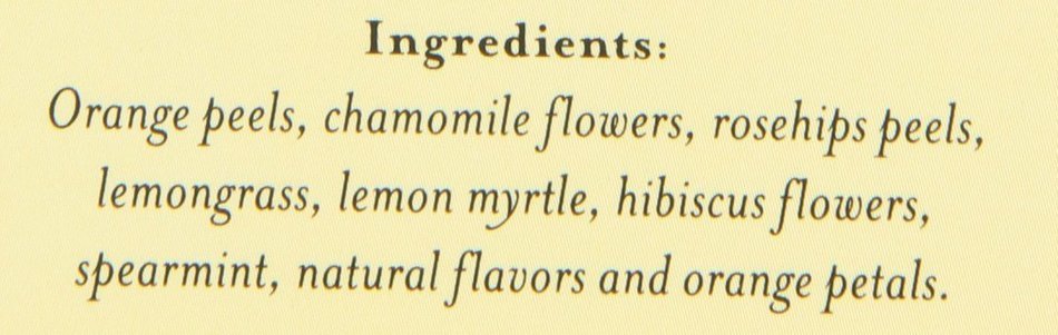 Mighty Leaf Tea Chamomile Citrus, 15-Count Whole Leaf Pouches (Pack of 3)