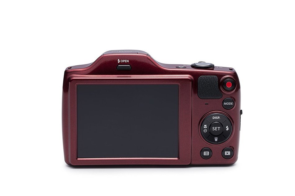 Kodak PIXPRO Friendly Zoom FZ201 16 MP Digital Camera with 20X Optical Zoom and 3" LCD Screen (Red) N4