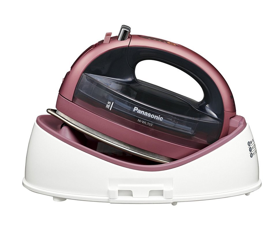 Panasonic cordless steam W head Iron NI-WL703-P